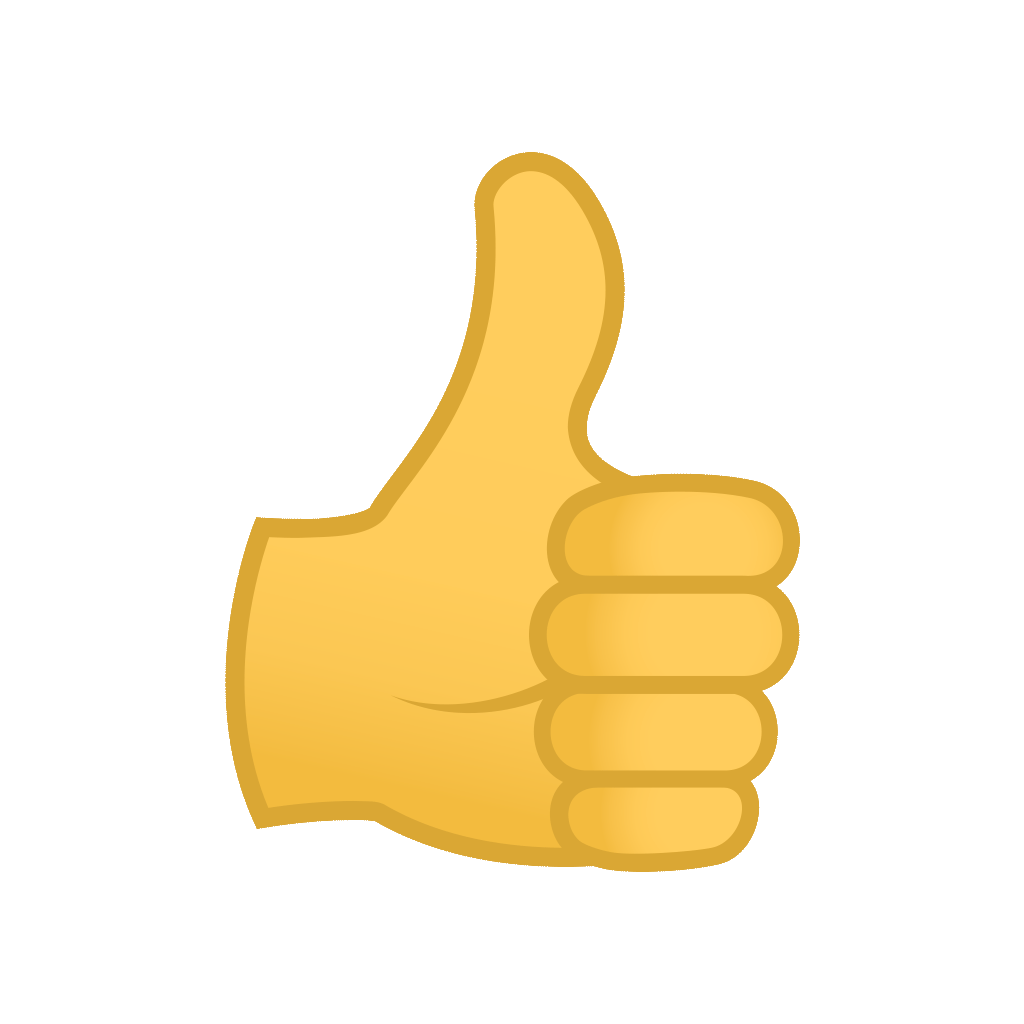 thumbs up emoji drawing